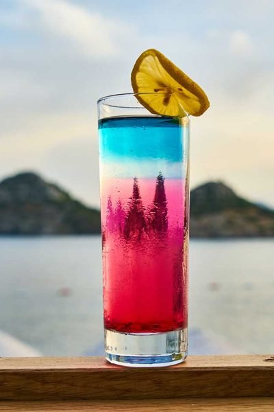 Cointreau Strawberry Basil Fizz